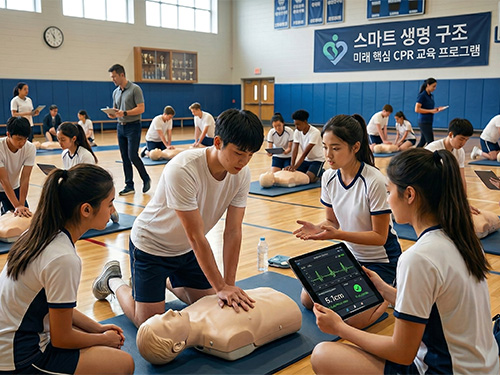 학생 대상 응급처치 교육